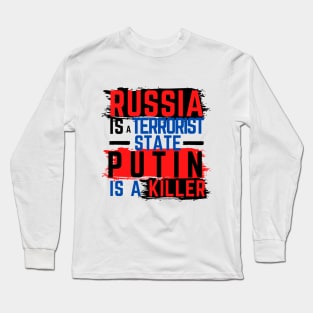 russia terrorist Long Sleeve T-Shirt